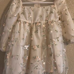 Floral Embroidered Dress